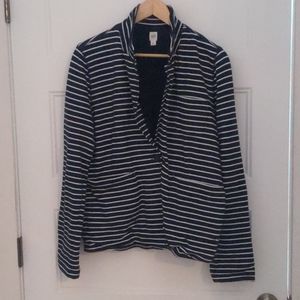 Gap jersey cotton blazer